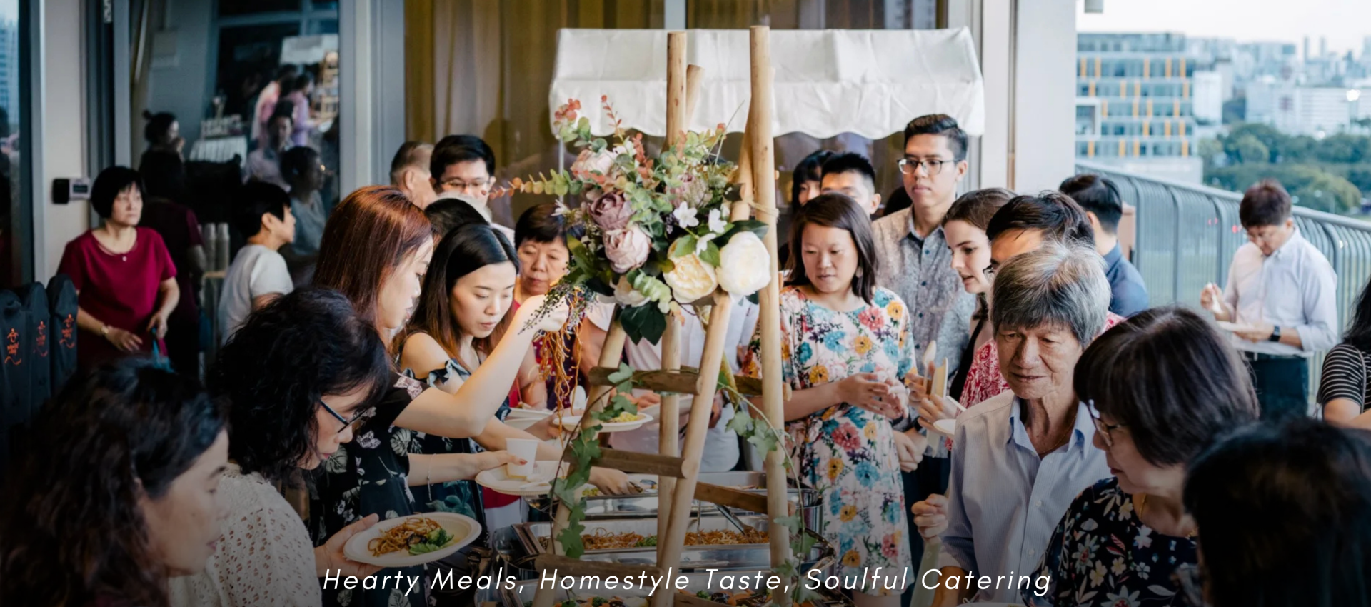 Manna Pot Wedding Buffet
