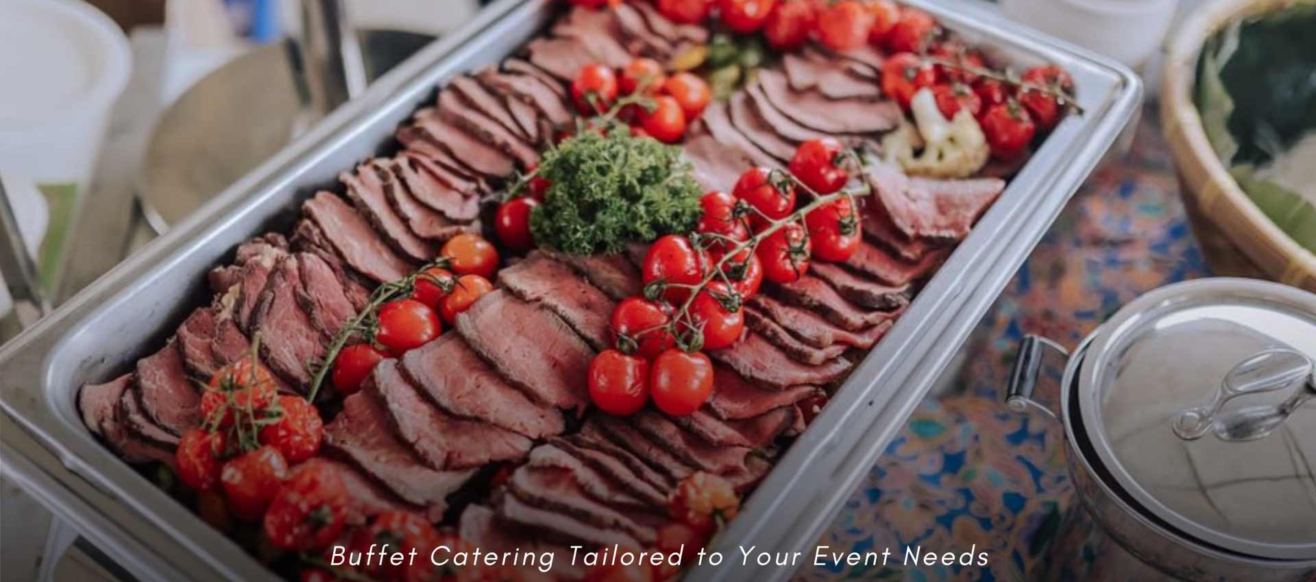 Manna Pot Catering - Beef carving station